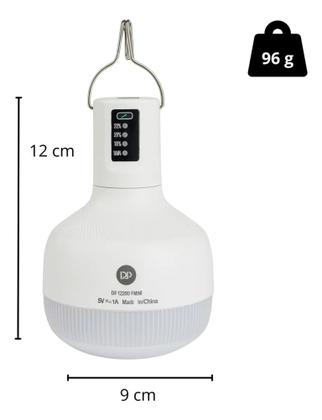 Imagem de Lâmpada 48W de Emergência Led Com Bateria Recarregável Potente Bivolt Qualidade Premium Pesca Trilha