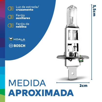 Imagem de Lâmpada Automotiva Halógena H1 Pure Light 12V 55W Bosch
