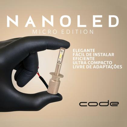 Imagem de Lâmpada Automotiva NanoLed Micro Edition H1 12V 8000K - Code