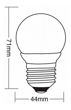 Imagem de Lâmpada Bolinha Mini Bulbo Led 1w E27 Decoração E Iluminação