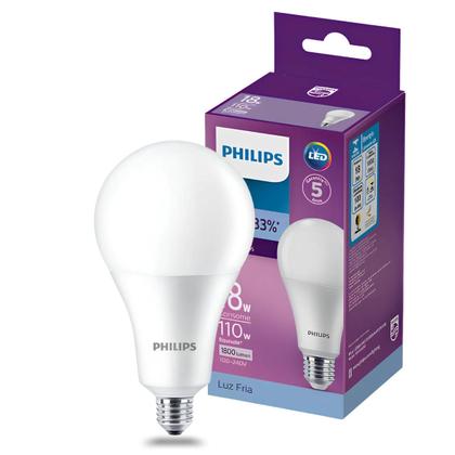 Imagem de Lâmpada bulbo 22w led e27 philips 6500k a97 bivolt 2300lm