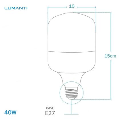 Imagem de Lâmpada Bulbo Led Alta Potência 30W E27 Branco Frio