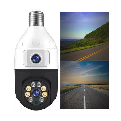 Imagem de Lâmpada Câmera  Duas Lentes Jortan Wifi 360 App Yosse