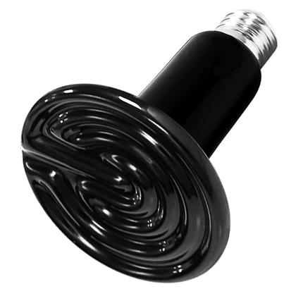 Imagem de Lâmpada Cerâmica ND-02 de Calor Infravermelho 100W Preta E27 (220V)