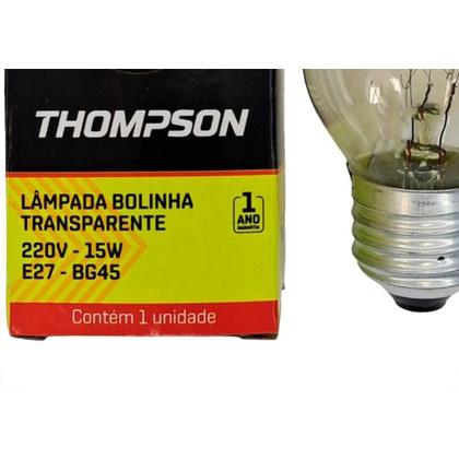 Imagem de Lampada Colorida Thompson 15Wx220V. Clara - Kit C/10 Pecas