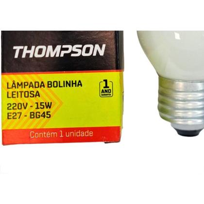 Imagem de Lampada Colorida Thompson 15Wx220V. Leitosa - Kit C/10 Pecas