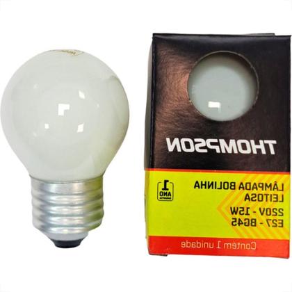 Imagem de Lampada Colorida Thompson 15Wx220V. Leitosa - Kit C/10 Pecas