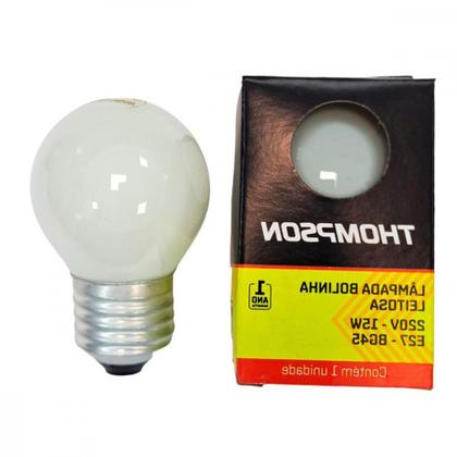 Imagem de Lampada Colorida Thompson 15Wx220V. Leitosa . / Kit C/ 10 Peças