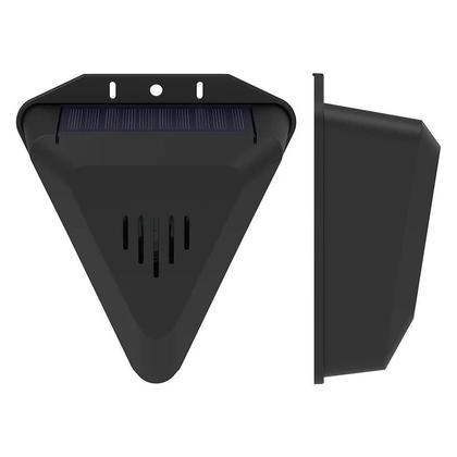 Imagem de Lâmpada De Alarme Solar À Prova d'Água Para Exterior 129dB Sensor De Movimento Sem Fio Detector De