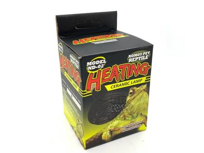 Imagem de Lâmpada De Cerâmica NomoyPet Aquecedor Réptil 75W ND-02 220v