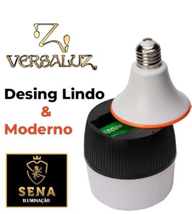 Imagem de Lâmpada de Emergência Led 30W 10h Ligada Após falta de Energia