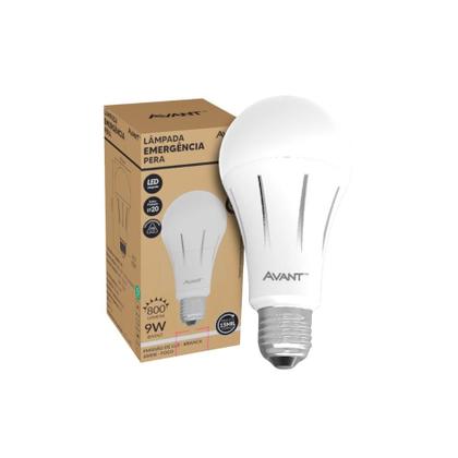 Imagem de Lâmpada de emergência pera led 9w 6000k ip20 - avant