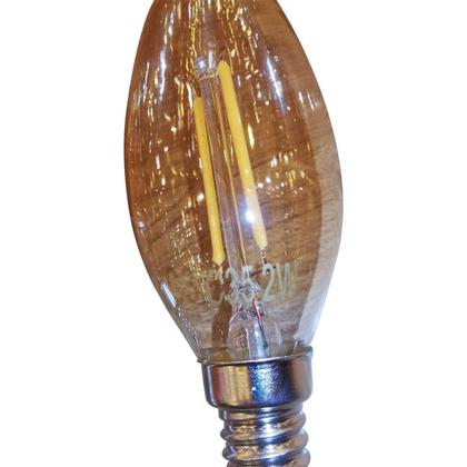 Imagem de Lâmpada De Filamento Led Âmbar 2W C35 - Noll Led - 549,0001