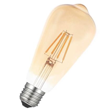 Imagem de Lâmpada De Filamento Led Âmbar 4W St64 - 2200K - 549,0003