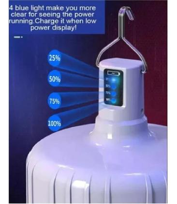Imagem de Lâmpada De Led Bulbo Emergência Recarregavel Portatil Potência 48w - DEX