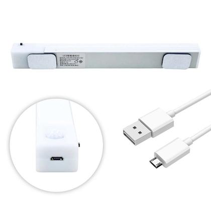 Imagem de Lâmpada De Led Com Sensor De Movimento Luminária Emergencial Corredor Banheiro Recarregável