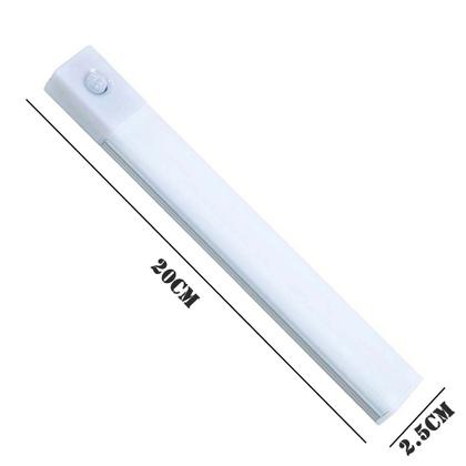 Imagem de Lâmpada De Led Com Sensor De Movimento Luminária Emergencial Corredor Banheiro Recarregável