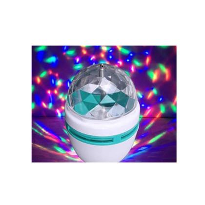 Imagem de Lâmpada De Led Giratória Colorida 3w Rgb Balada DJ - 3 Unidades