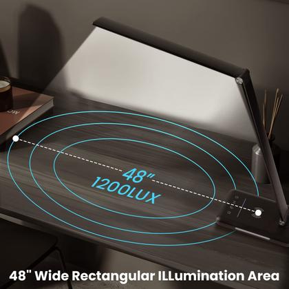 Imagem de Lâmpada de mesa JOSTIC LED com luz noturna e carregador sem fio 10W