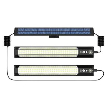 Imagem de Lâmpada De Parede LED Solar Com Sensor De Movimento Para Exterior IP65 À Prova d'Água Recarregável