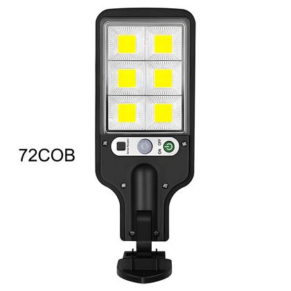 Imagem de Lâmpada de Parede Solar LED com Sensor de Presença - Ideal para Pátio, Jardim, Terraço e Garagem