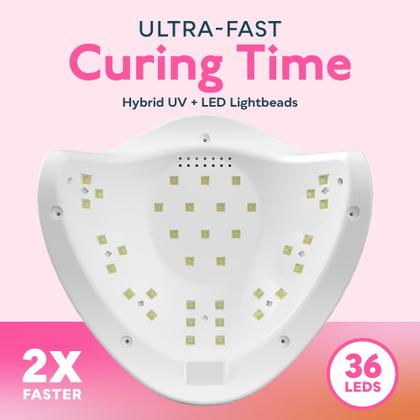 Imagem de Lâmpada de unhas LED UV SUNUV Sun5plus com sensor e 4 temporizadores