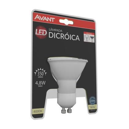 Imagem de Lâmpada Dicróica Led Mr16 4w 2700k 4000k 6500k Avant