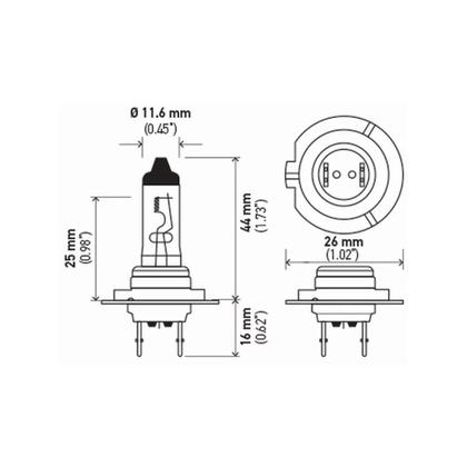 Imagem de Lampada Double Power 24v 70w Px26d T4.625