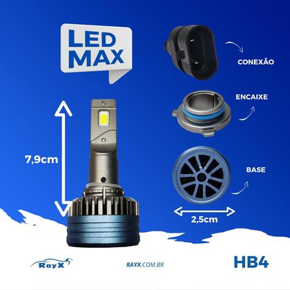 Imagem de Lampada farol baixo corolla 2020 2021 2022 2023 2024 2025 15000 lumens