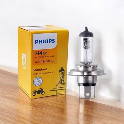 Imagem de Lampada Farol Cg Titan Todas H4fit Philips35/35w Original