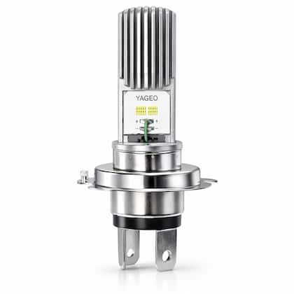 Lampada Farol Led Moto Efeito Xenon 8000k Cg Titan 150 E 160 H4