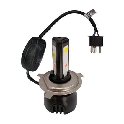 Imagem de Lâmpada Farol Led Moto Reator H4 CG Fan Titan Bros Twister Biz  Xre Super Branca 40W 