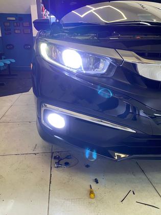 Imagem de Lampada farol mais forte civic g10 farol projetor milha 15000 lumens