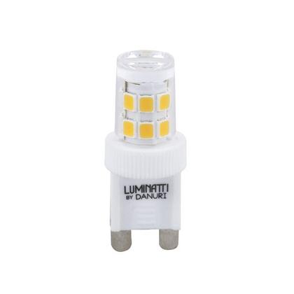 Imagem de Lâmpada G9 3W 127V 3000K Branco Quente Luminatti