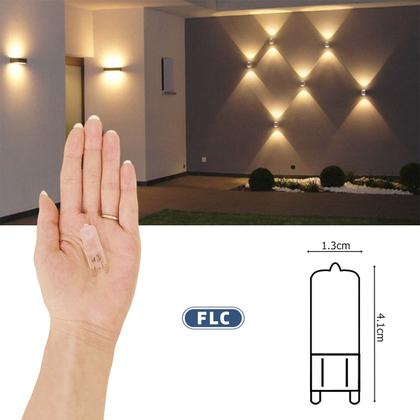 Imagem de Lâmpada Halopin Halógena 60w 127v G9 Capsula Fosca