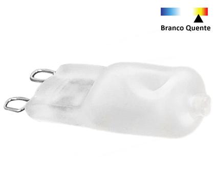 Imagem de Lâmpada Halopin Halógena 60w 127v G9 Capsula Fosca