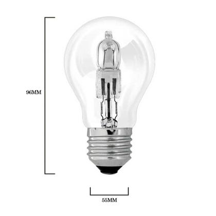Imagem de Lâmpada Incandescente Halógena (A55) (E-27) 2700K - 70W - Taschibra