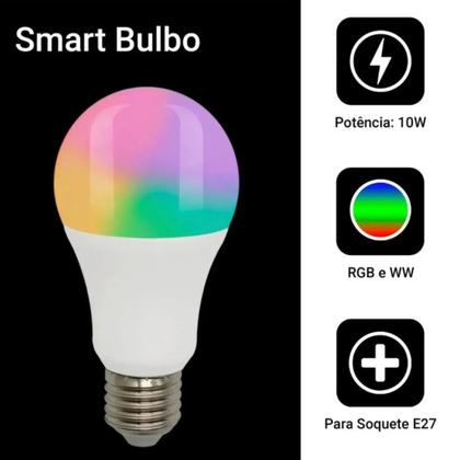 Imagem de Lâmpada Inteligente Bluetooth Com Controle Por Celular Produto Em Estoque