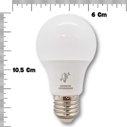 Imagem de Lâmpada Inteligente Sensor Luminosidade 6500k 9w Bulbo E27