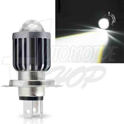 Imagem de Lampada Led 12V 10 Mil Bco/Amarelo H4 Projecto MOTO CARRO Un
