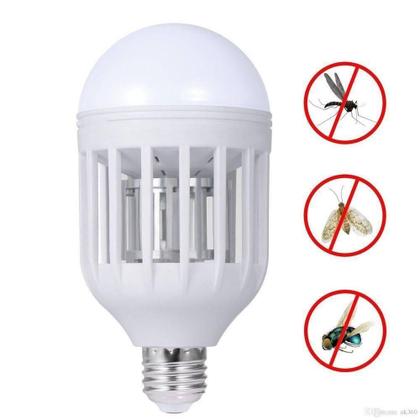 Imagem de Lâmpada Led 12w com Luz Mata Inseto Mosquito Pernilongo Led Bivolt