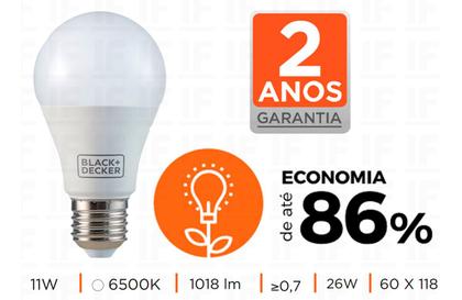 Imagem de Lâmpada Led 15w Black Decker E27 Bivolt Branco Frio