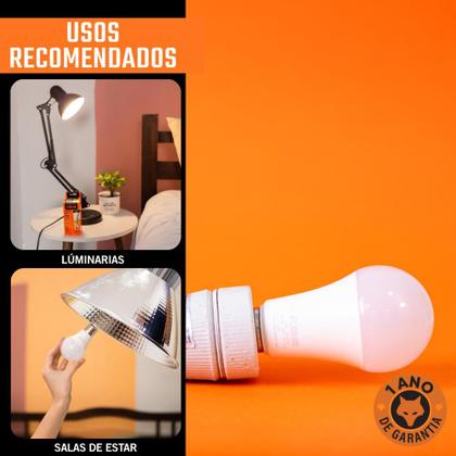 Imagem de Lâmpada LED 15W Foxlux 6500K Branco Frio Bivolt E27