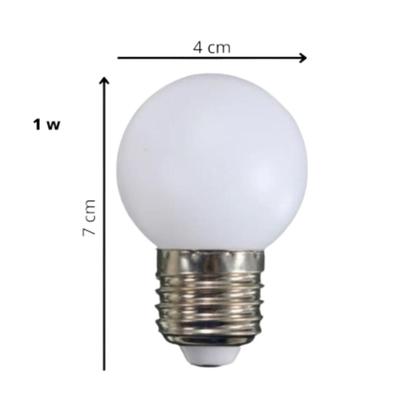 Imagem de Lâmpada Led 1w Para camarim e Decoração Rosca E27 