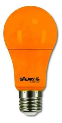 Imagem de Lampada LED Anti-Inseto Galaxy 9W Bivolt Laranja