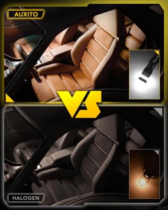 Imagem de Lâmpada LED AUXITO 194 6000K branca Canbus sem erros (pacote com 2)