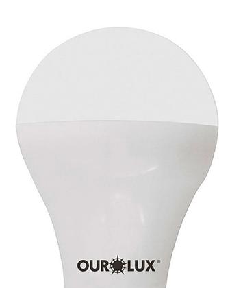Imagem de Lâmpada LED Base E27 Bivolt com Sensor Luminosidade 9w Cor da Luz 2700k Branco Quente Ourolux