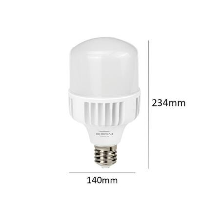 Imagem de Lâmpada Led Blumenau Industrial T140 80W E27 Bivolt 6500K Luz Branca