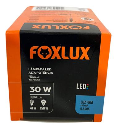 Imagem de Lampada Led Bulbo 30w 6500 K Foxlux Bivolt Kit 02 Und