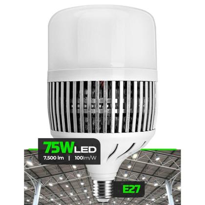 Imagem de Lâmpada Led Bulbo 75w E27 6500k de 7500lm Lumanti